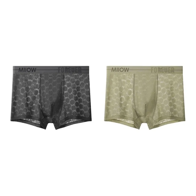 MIIOW Trendy Party Collection Cooling Summer Collection Underpants Men's Combo Set-10