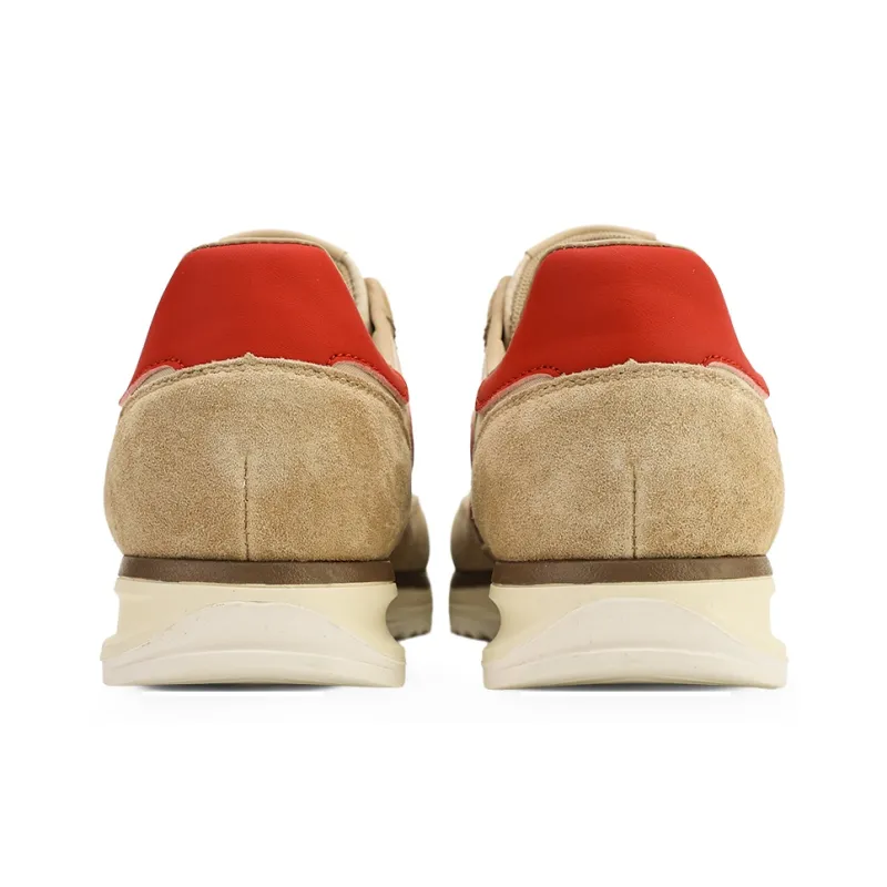 GLO BULL Slip Resistant, Abrasion Resistant, Breathable Low Top Casual Shoes Men's Light Khaki-4