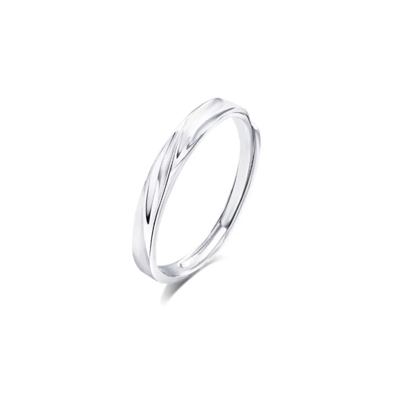 KUMET Sterling Silver Rings Unisex-5
