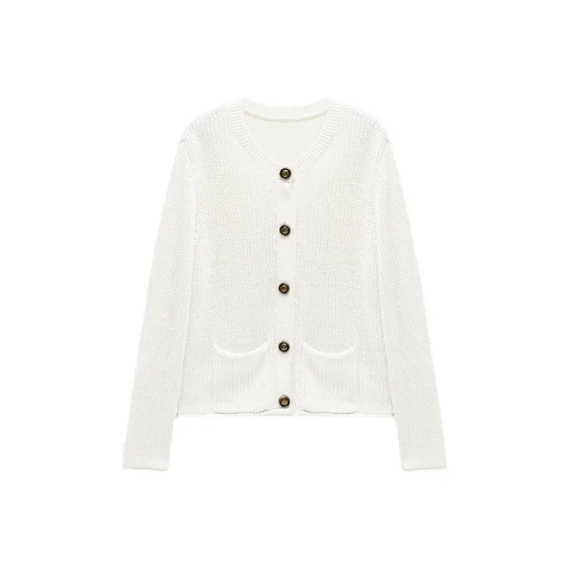 INSUN Knitwear Women's Ecru-0