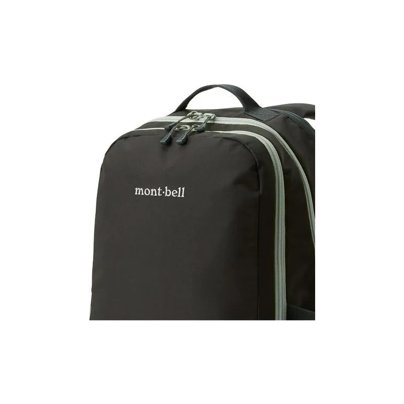 MONTBELL Mountaineering Double Shoulder Outdoor Bag Backpack Polyether 15 18L Charcoal Black Men's-2