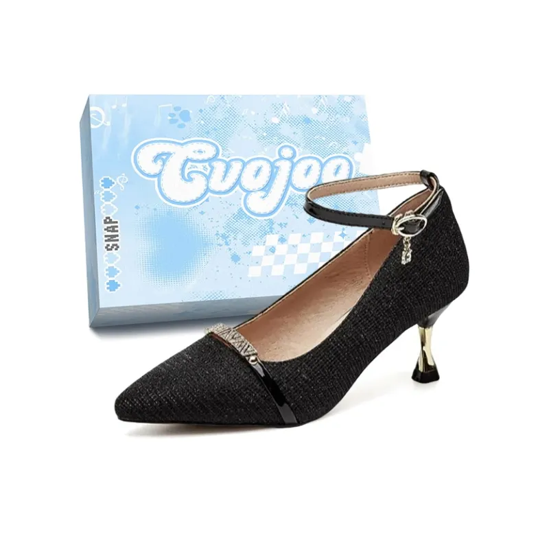 CVOJOO Slim Heel High Heels Women's-1