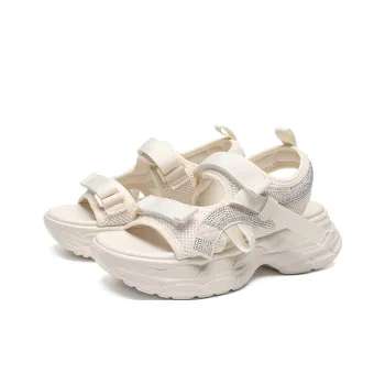 ZHR Beach Sandals Women's Beige, Black
