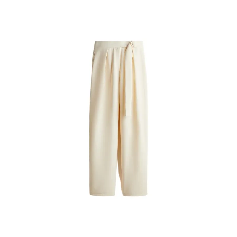 H&M Suit Trousers Women's Cream-0