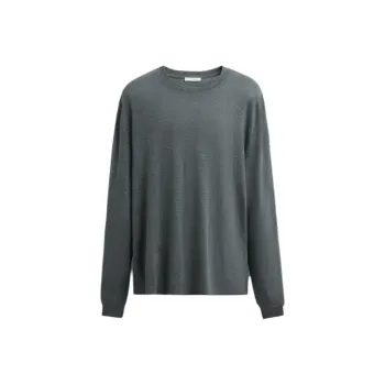 ZARA T Shirts Men Light Green