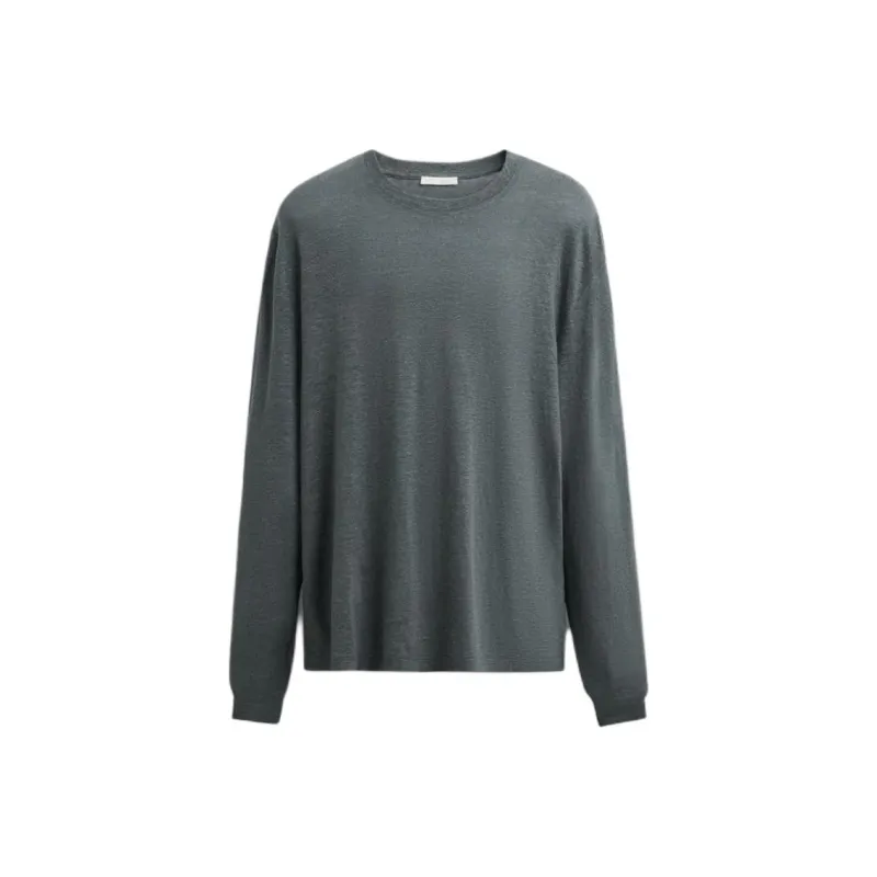 ZARA T Shirts Men Light Green-0