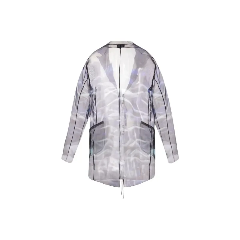 GIORGIO ARMANI All-Over Printed Single-Breasted Jacket-1