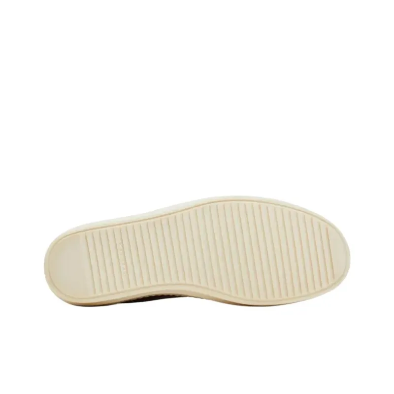 Rick Owens DRKSHDW Lido Low Top Canvas Shoes Women's Brown-4