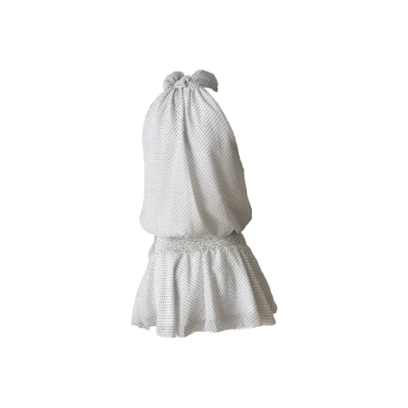 SNZX Slip Dresses Women's White Dress-1
