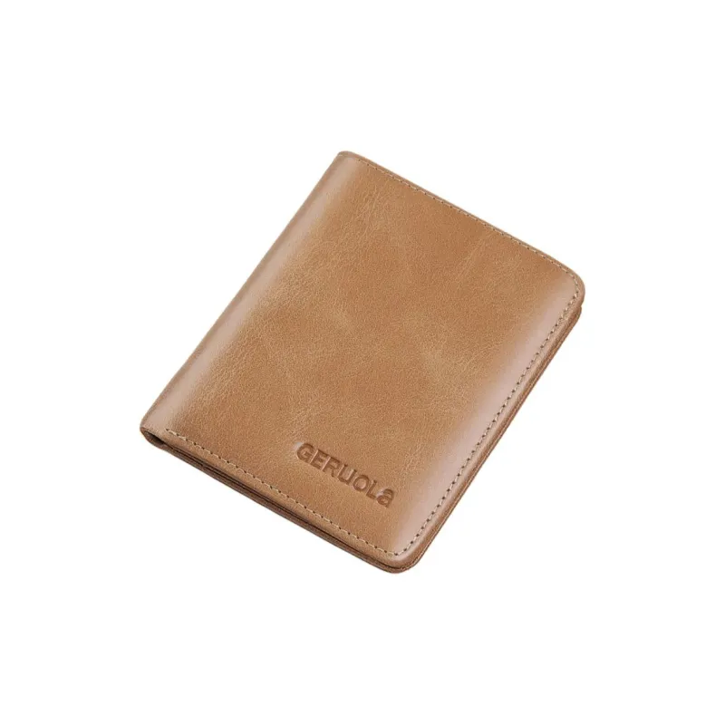 Gorora Top Grain Cow Leather Wallet Men's Multicolor-2