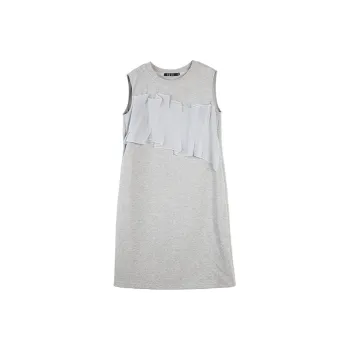 ELLE Sleeveless Dresses Women's Light Gray