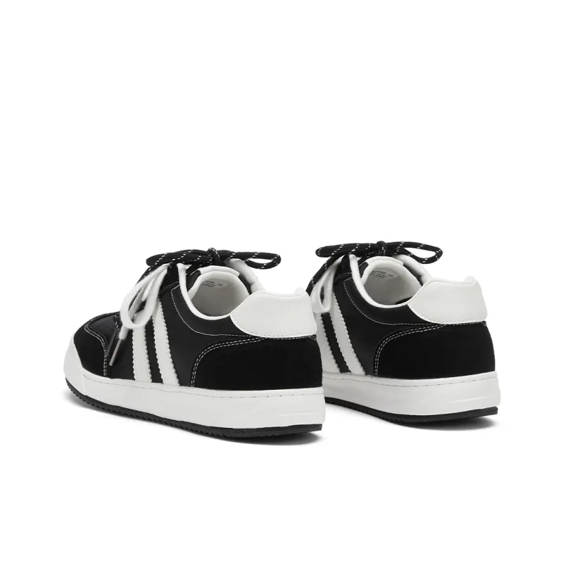 Hotwind Double Shoelace German Army Trainers Anti Slip Wear Resistant Low Top Skateboard Shoes Men's-2