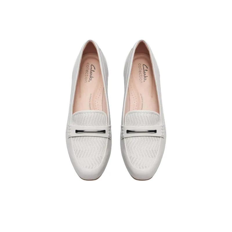 Clarks Juliet Aster Loafers Women's Ecru-3
