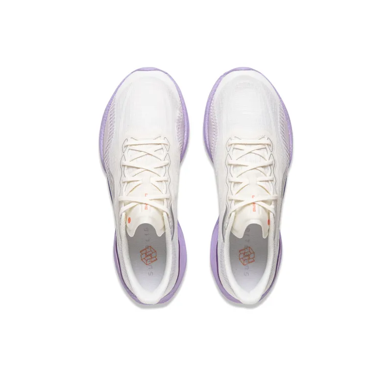 LINING Super Light 22 Running Shoes Women's Low Top Ivory-3
