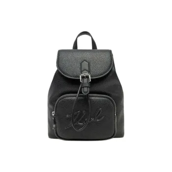 KARL LAGERFELD Nylon Backpack Women's Black