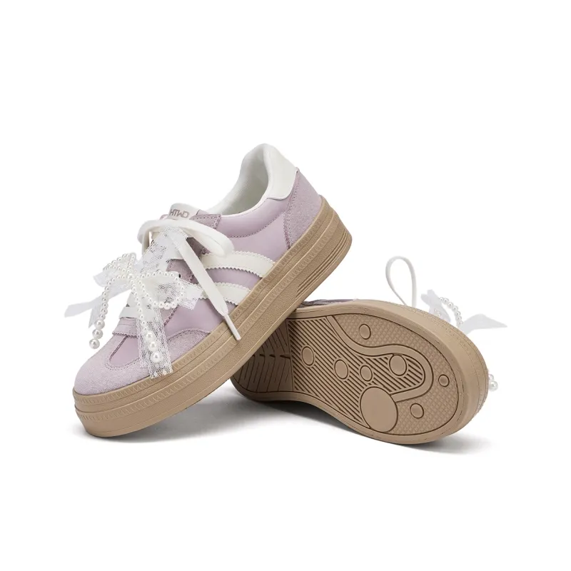 Hotwind Virtue Collection Ballet Style German Army Trainers Low Top Skateboard Shoes Women's-9