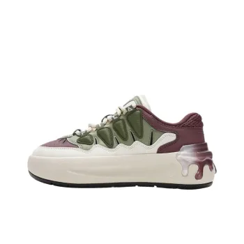 FILA CARROT 1 Anti Slip Wear Resistant Low Top Skateboard Shoes Women's Purple