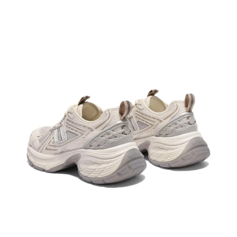 BELLE Low Top Chunky Sneakers Women's Beige-2