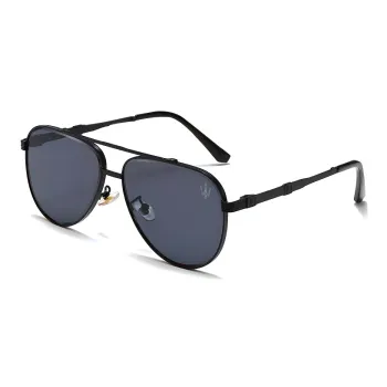 Maserati Metal Aviator Sunglasses Unisex