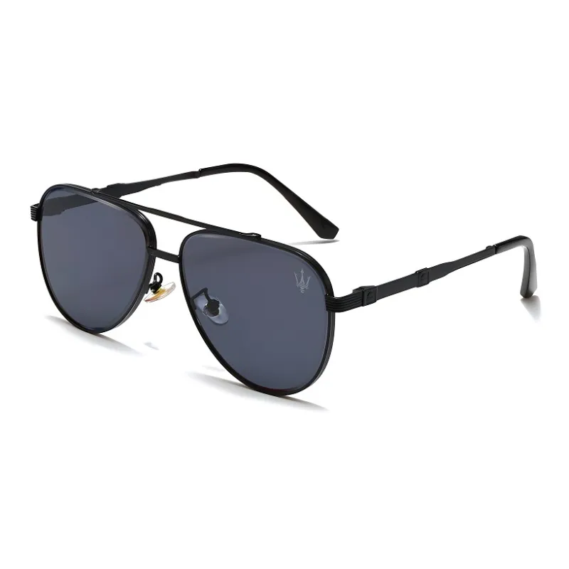 Maserati Metal Aviator Sunglasses Unisex-0
