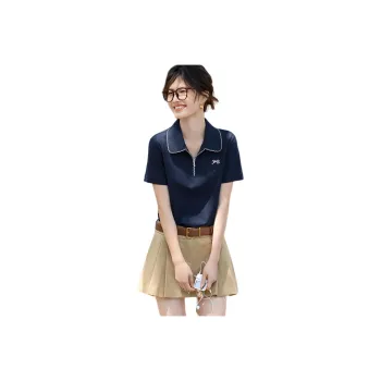 XWI T Shirts Women's Navy Blue