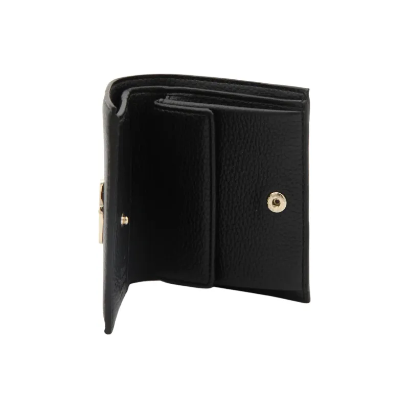 Vivienne Westwood Rigid Thermosetting Polyurethane Wallet Women's Black-2