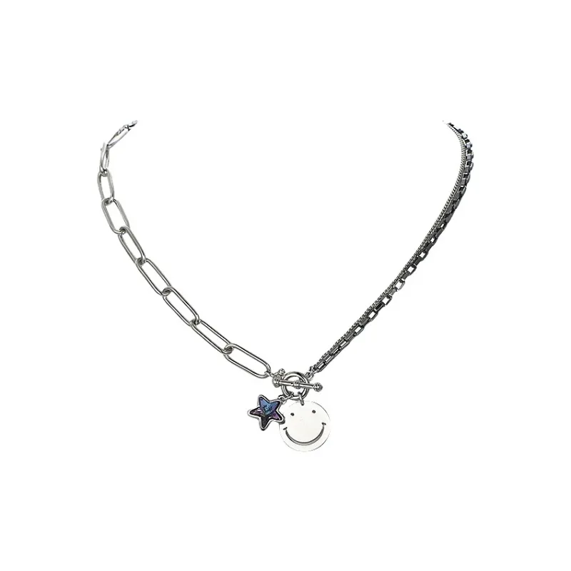 Lan Ying Alloy Necklaces Unisex-4