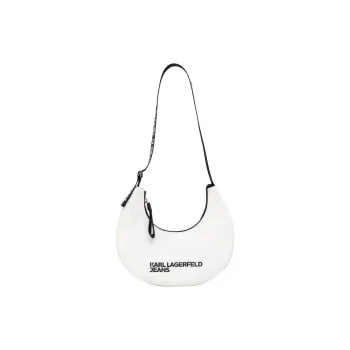 KARL LAGERFELD Polyamide Shoulder Bag Women's White