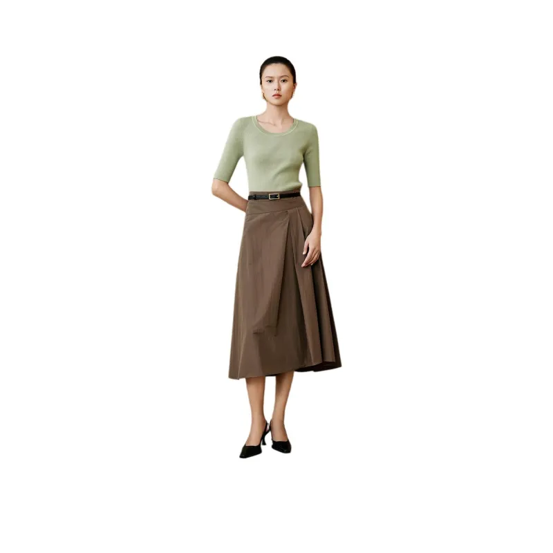 INSUN Knitwear Women's Grass Green-0