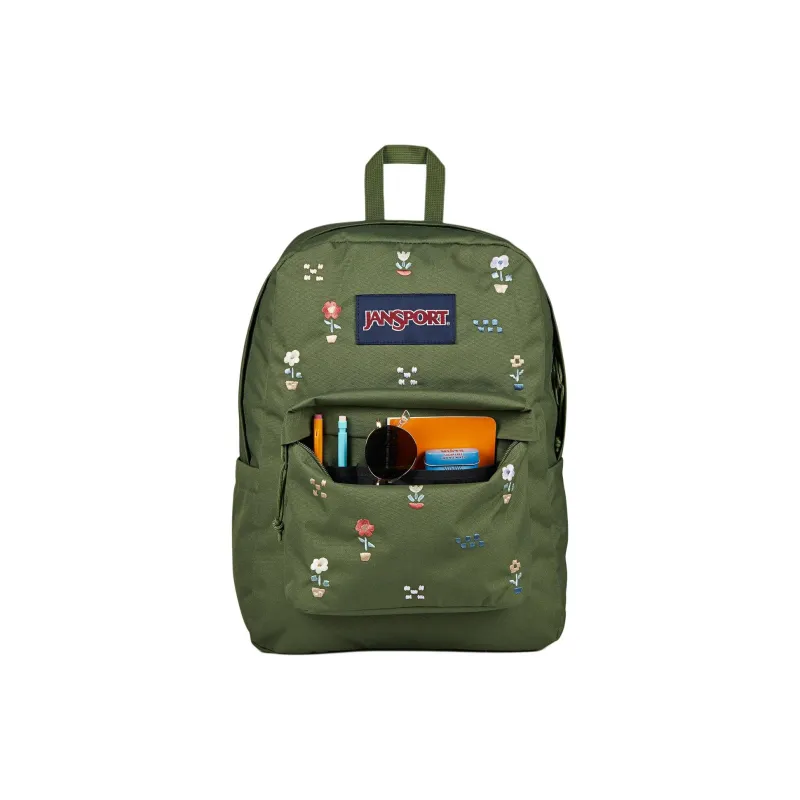 JanSport Polyester Backpack Women's Green-4