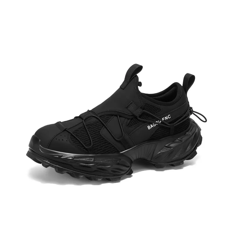 Kinglake Slip Resistant Height Increasing Support Low Top Chunky Sneakers Men's-5