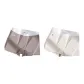 M1766-C Set-Plus Size Color Block-Coffee+Champagne (2 Pack)