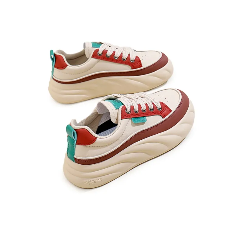 Gai Renpu Slip Resistant, Abrasion Resistant, Breathable Low Top Skateboard Shoes Women's-6