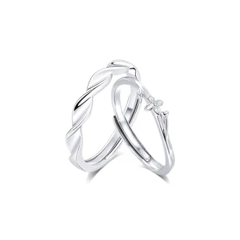 KUMET 999 Fine Silver Rings Unisex