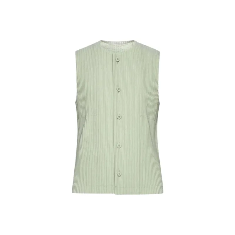 Homme Plissé Issey Miyake Pleated Vest-0