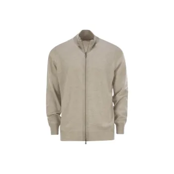 Brunello Cucinelli Zipped Knitted Cardigan