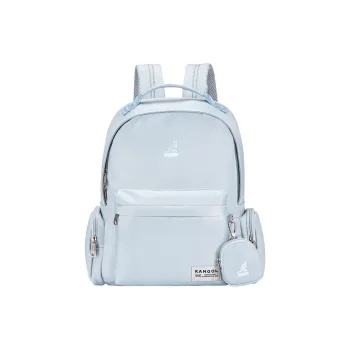 KANGOL Fabric Backpack Tubas Unisex Glacier Blue/Black/Milkshake Pink/Ivory White/Gold Brown