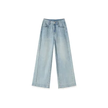 XIANGYING Jeans Women's Denim Blue