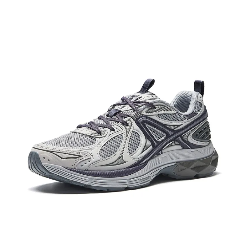 Anta Champion G02 2 Slip Resistant And Breathable Low Top Casual Shoes Men's Gray-1