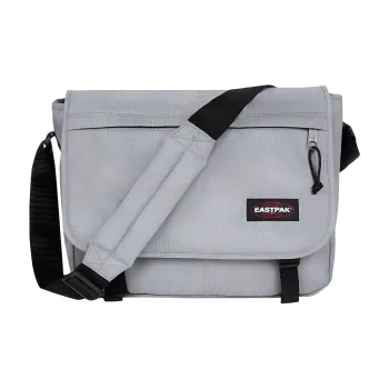 EASTPAK Polyester Shoulder Bag, Crossbody Bag Unisex Gray