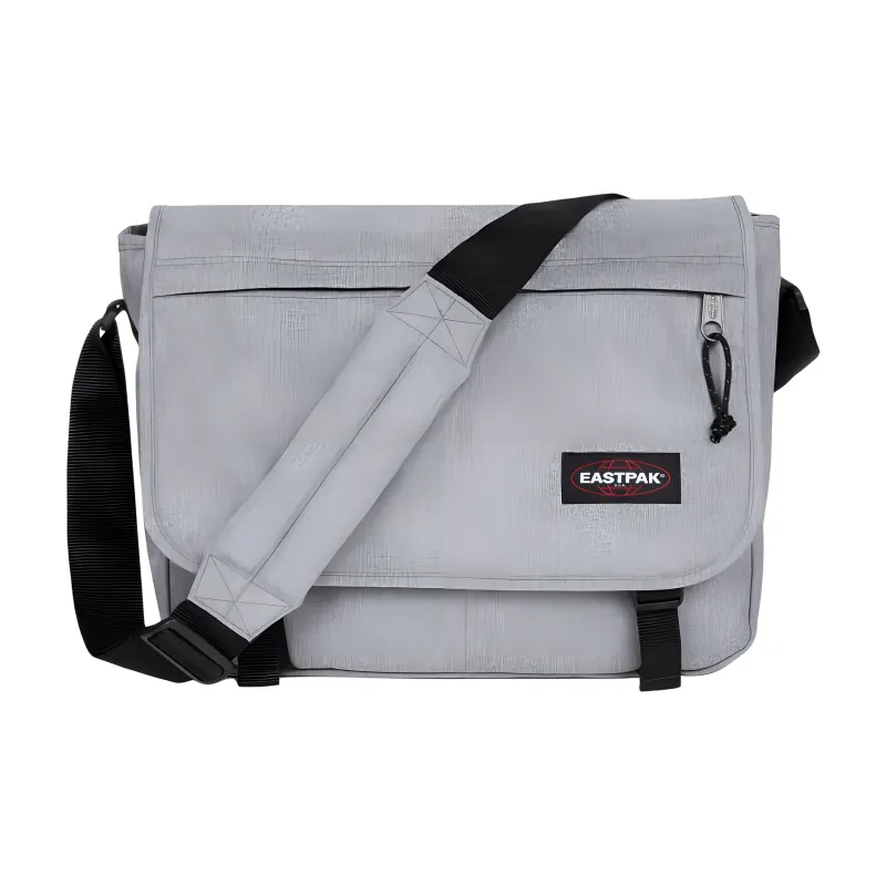 EASTPAK Polyester Shoulder Bag, Crossbody Bag Unisex Gray-0