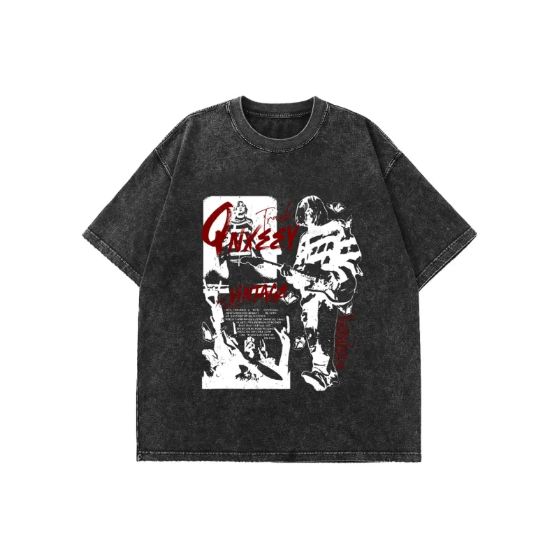 Qnxeey T Shirts Unisex-0