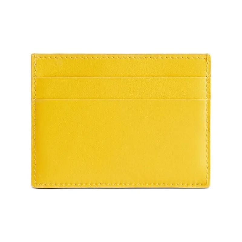 Balenciaga Automobili Lamborghini Collaboration Calfskin Card Holder Men's Yellow-1