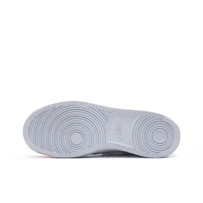 Nike Court Vision 1 Slip Resistant Low Top Skateboard Shoes Unisex Pure White-4