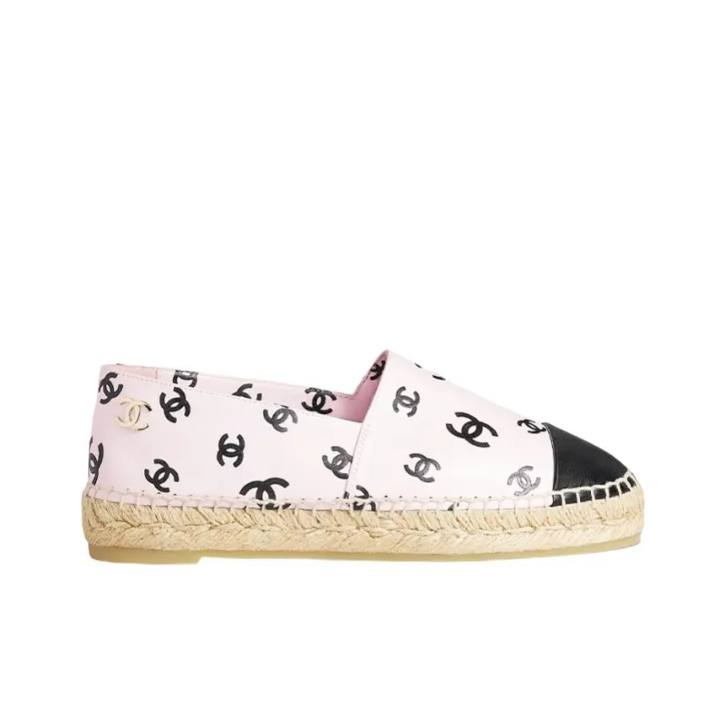 CHANEL Casual Single Shoes Women's Pink-1