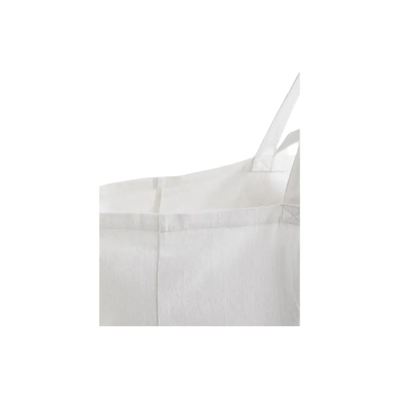 ZARA Cotton Handbag Extra Large Women's Raw White-2