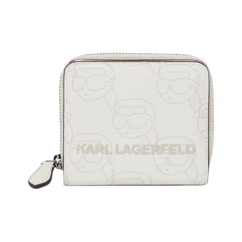 KARL LAGERFELD Polyester Wallet Women's White