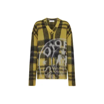 DIOR FW22 Sweater Women's Yellow