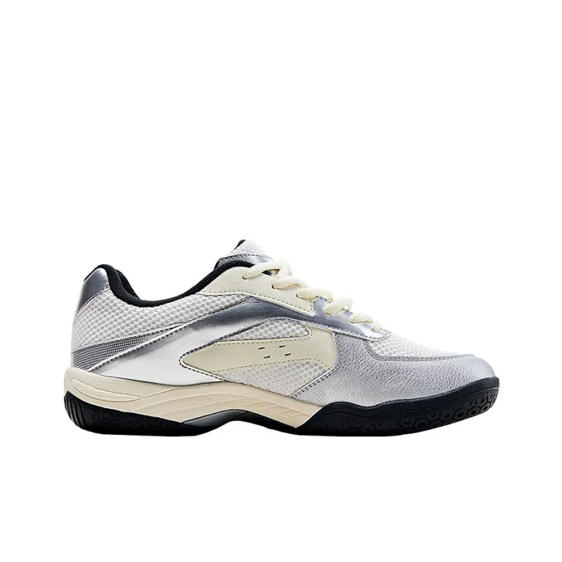 Kawasaki Shock Absorbers Slip Resistant Breathable Low Top Badminton Shoes Unisex Silver Gray-1