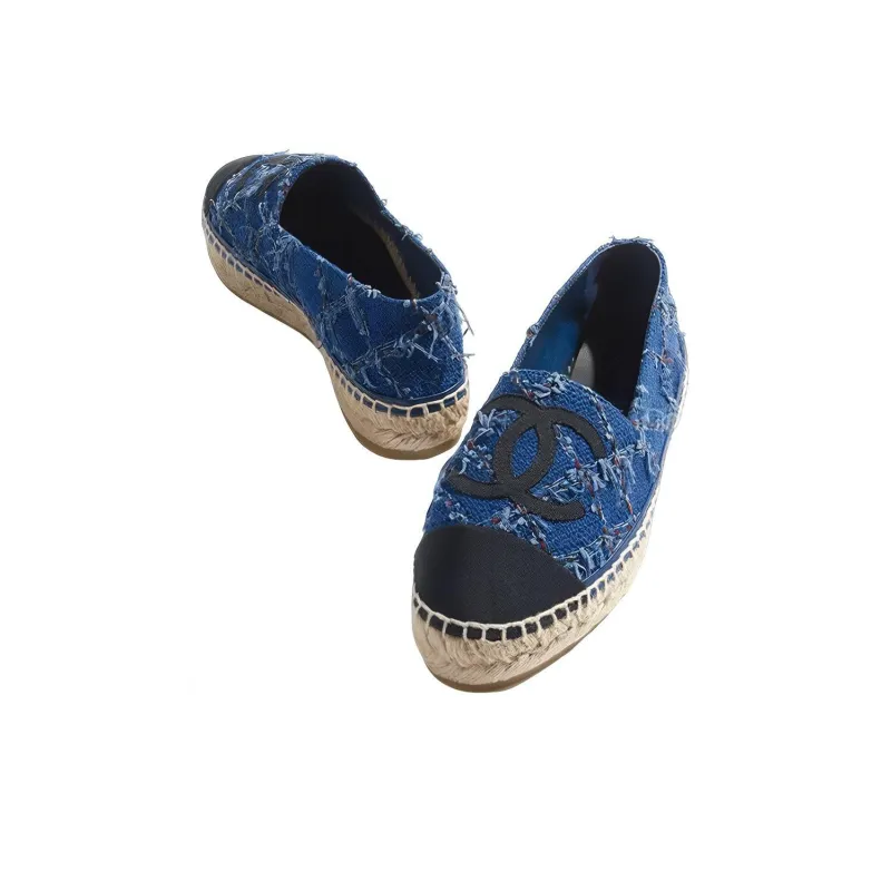 CHANEL Women's Casual Shoes Women's Blue-2